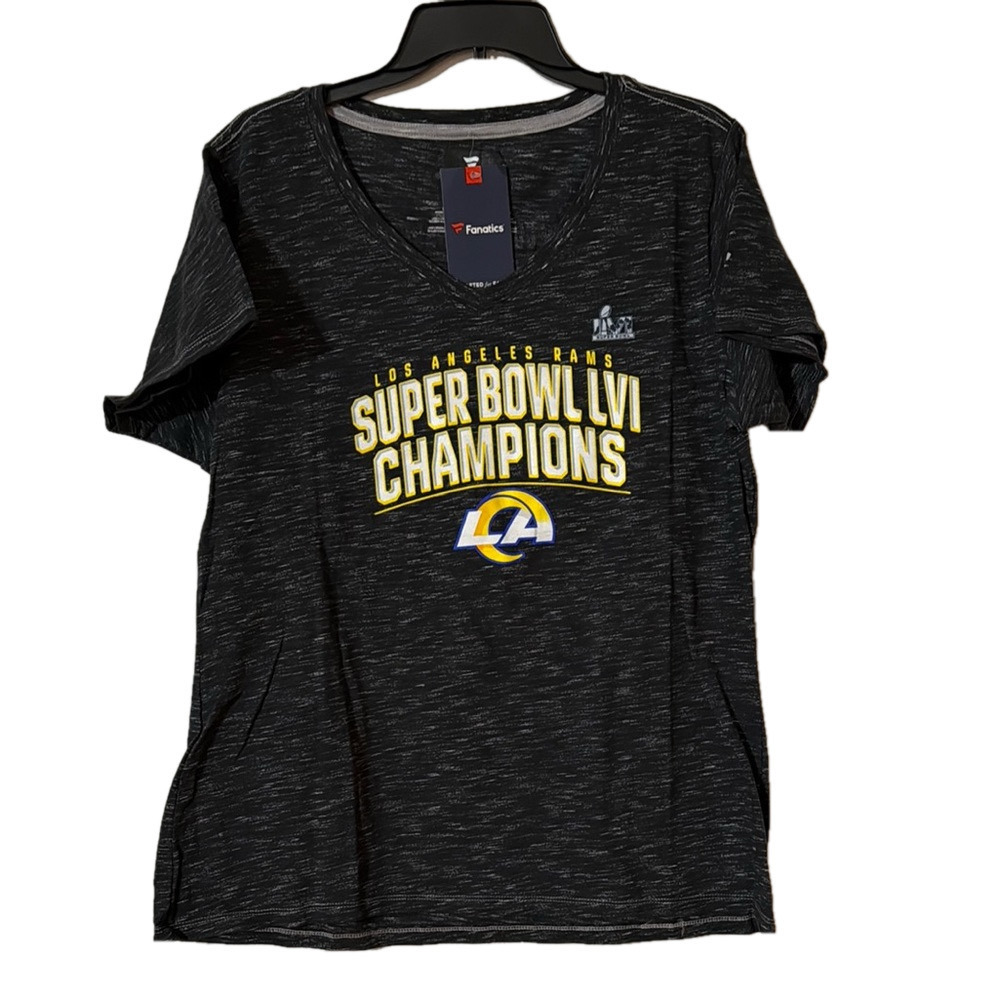 NWT Los Angeles Rams Super Bowl LVI Champions T-Shirt